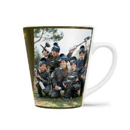Fotohrnček latte malý - originálny darček - Army